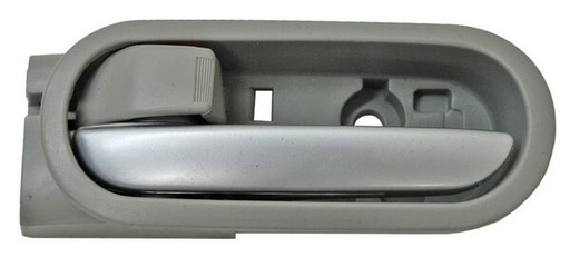 [MIM212PL] MANIJA INT MAZDA 2 12-15/ AMER 11-14 PLAST GRIS/ PLATA DEL/TRAS IZQ TW