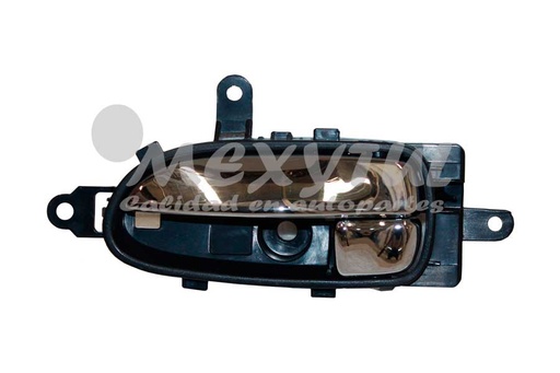 [NIALT07MAINGL] MANIJA INT NISSAN ALTIMA DE 2007 AL 2010 PLAST CROM/NEG DEL/TRAS IZQ (13118) TW