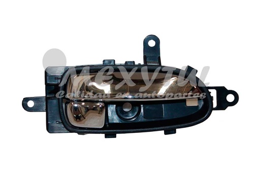[NIALT07MAINGR] MANIJA INT NISSAN ALTIMA DE 2007 AL 2012/ ALTIMA DE 2008 AL 2012 2 PTAS PLAST NEG/CROM DEL/ TRAS DER (13117) TW