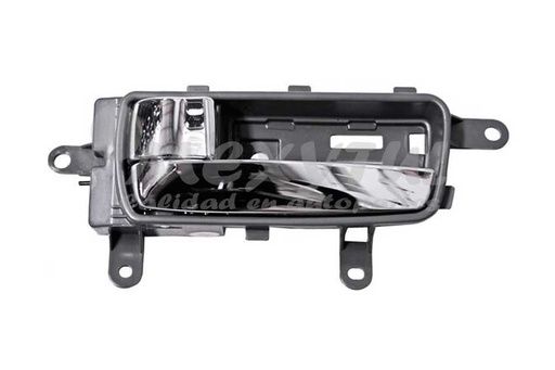 [NISEN07MAIGRL] MANIJA INT NISSAN SENTRA DE 2007 AL 2010 PLAST GRIS/CROM DEL/TRAS IZQ (10833) TW