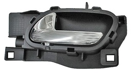 [MIP40706L] MANIJA INT PEUGEOT 407 06-09 PLAST NEG/CROM DEL/TRAS IZQ