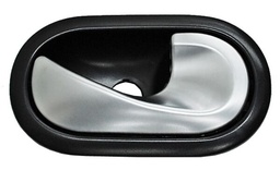 [MIREC07NPR] MANIJA INT RENAULT EURO CLIO 07-09/ SANDERO/ STEPWAY 10-14 PLAST NEG/PLATA DEL/TRAS DER