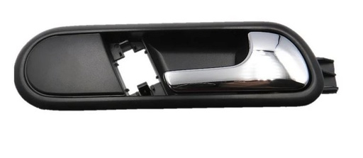 [SEIB03MAINNEPLR] MANIJA INT SEAT IBIZA 03-08 / CORDOBA 03-09 PLAST NEG/CROM C/HOYO P/CRIST S/HOYO P/ESPEJO DEL DER *A