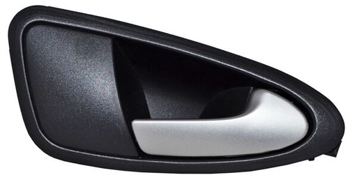[MISIB09PR] MANIJA INT SEAT IBIZA DE 2009 AL 2017 PLAST NEG/ PLATA S/HOYO P/CONT ESPEJO DEL DER TW *R