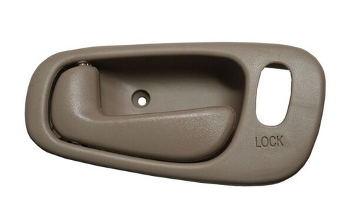 [TOCOR98MAIBSEL] MANIJA INT TOYOTA COROLLA DE 1998 AL 2002 BEIGE SEGUROS ELECTS PLAST IZQ TW