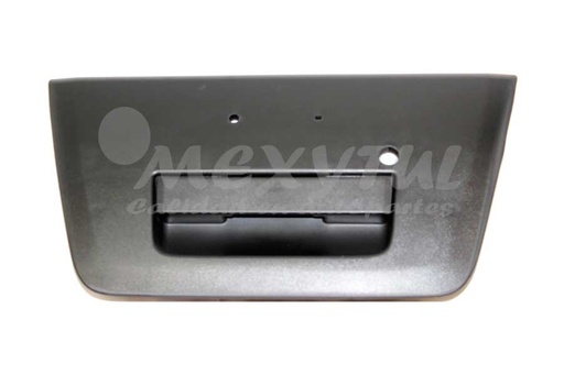 [NIFRO05MATC] MANIJA TAPA BATEA (CAJA) NISSAN FRONTIER DE 2005 AL 2013 PLAST NEG COMPLETA S/EMBLEMA C/HOYO P/LLAVE (12642) TW