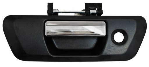 [NIPU16MANTAP] MANIJA TAPA BATEA (CAJA) NISSAN PU NP300/ FRONTIER 16-20 NEG/CROM TW *R