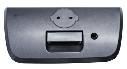 [NIFRO02MATNC] MANIJA TAPA BATEA (CAJA) NISSAN FRONTIER 02-04 NEG TEXT C/HOYO TW