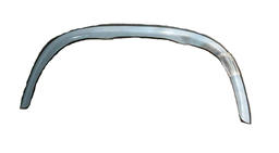 [NISD94MOLARCTR] MOLDURA ARCO SALP NISSAN D21 94-07 CROM TRAS DER *EX
