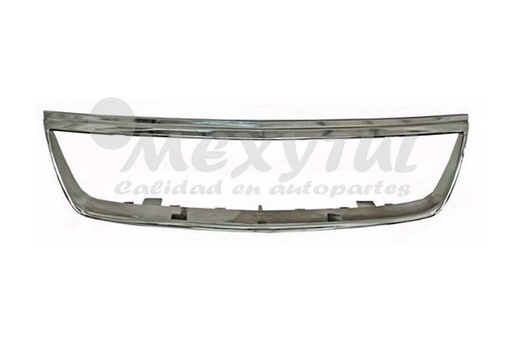 [CHMAL06MPACR] MOLDURA PARRILLA CHEVROLET MALIBU DE 2006 AL 2007 CROM (6542)