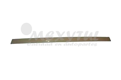[CHAVE08MTAOELS] MOLDURA TAPA CAJUELA CHEVROLET AVEO DE 2008 AL 2017 LISA ORIGINAL (8841)