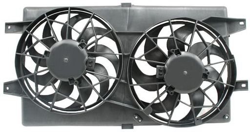 [CHSTR1MOT] MOTOVENTILADOR DODGE STRATUS / CIRRUS 01-06 P/ RAD P/AIRE DOBLE COMPLETO (159982) TW