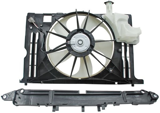 [TOCOR14MOTVCTSISCM] MOTOVENTILADOR TOYOTA COROLLA 14-19 L4/1.8L C/TOLVA SENCILLO COMPLETO SUP