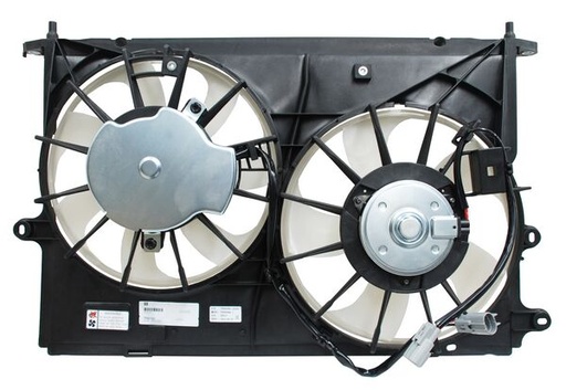 [TOCO09MOSTPRC] MOTOVENTILADOR TOYOTA COROLLA/MATRIX 09-13 L4/ 2.4L S/TOLVA SUP P/RAD P/A/A COMPLETO