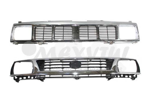 [ISPU83PARCR] PARRILLA ISUZU PU DE 1983 AL 1987 CROM (6978) EX+