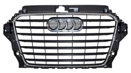 [PAA315G] PARRILLA AUDI A3 15-19 GRIS C/MOLD CROM