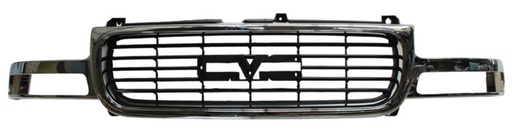 [CHGMS99PARCR] PARRILLA CHEVROLET GMC SIERRA 1999 AL 2002 GMC CROM (10916) TW