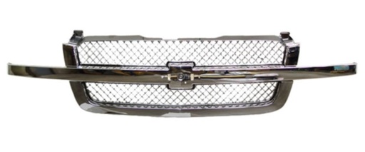 [CHPU03PARCR] PARRILLA CHEVROLET PU 03-05 / SILVERADO 03/07 CROM (6708) TW