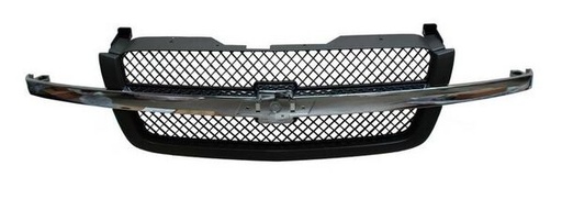 [CHPU03PARLS] PARRILLA CHEVROLET PU 2003 AL 2007 CUSTOM TEXT (6707)