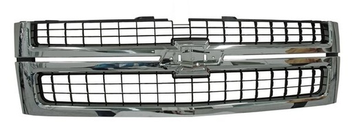 [CHSIL07PARC] PARRILLA CHEVROLET SILVERADO DE 2007 AL 2010 2500/3500 CROM TW