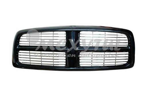 [DOPU02PARCR] PARRILLA DODGE PU DE 2002 AL 2005 COMPLETA PINT LINEA CROM (6808)