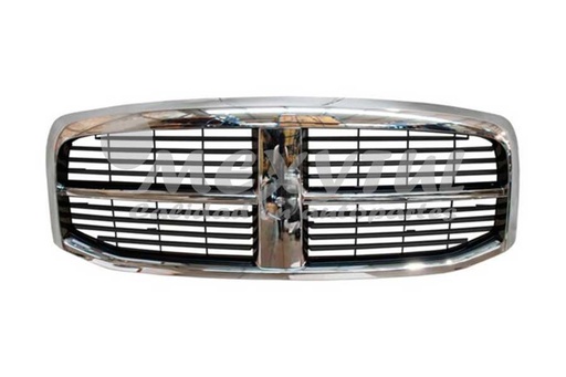 [DOPUR06PARCR] PARRILLA DODGE PU RAM 06-08 1.5/2.5/3.5 TON CROM/NEG (1486) TW