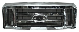[FOVAN08PARCR] PARRILLA FORD VAN ECONOLINE 08-14 AMER CROM (11648)