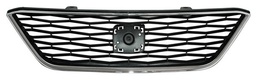 [SEIBI13PARFCPN] PARRILLA SEAT IBIZA 13-16 NEG F/CROM PANAL ABIERTO (160761)