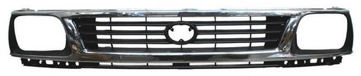 [TOTAC95PARCR] PARRILLA TOYOTA TACOMA 95-96 2WD CROM C/BISEL (6647) TW