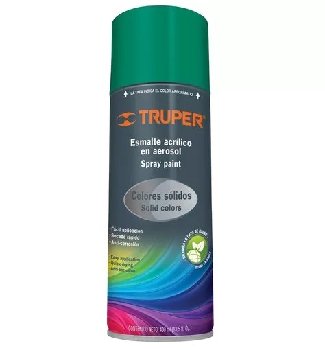 [7501206684887] PINTURA AEROSOL VERDE HOJA TRUPER COD. 19047 PA-VH(135359)