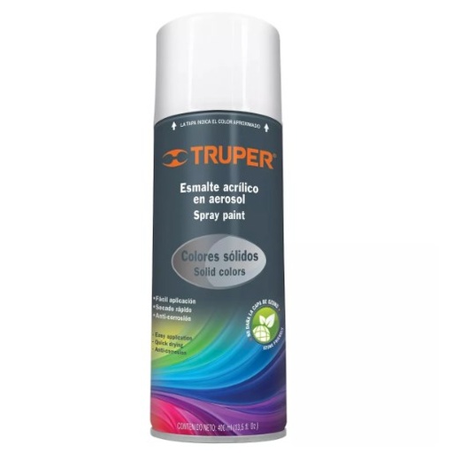 [TRPINAEBLBR] PINTURA AEROSOL BCO BRILLANTE TRUPER COD. 19032 PA-BB(127892)