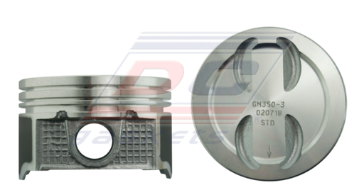 [GM350-3-STD] PISTON CHEVROLET PU / SILVERADO / SUBURBAN / CHEYENNE / C3500 / BLAZER 4X4 DE 1986 AL 2009 V8 5.7L 350 .020 DC COD. GM350-3-STD(115467)