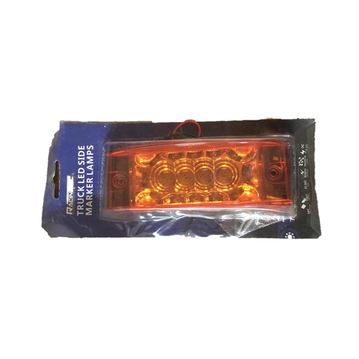 [129847] PLAFON 16 LEDS çMBAR RECTANGULAR C/LUZ FIJA 12V 1 PZA
