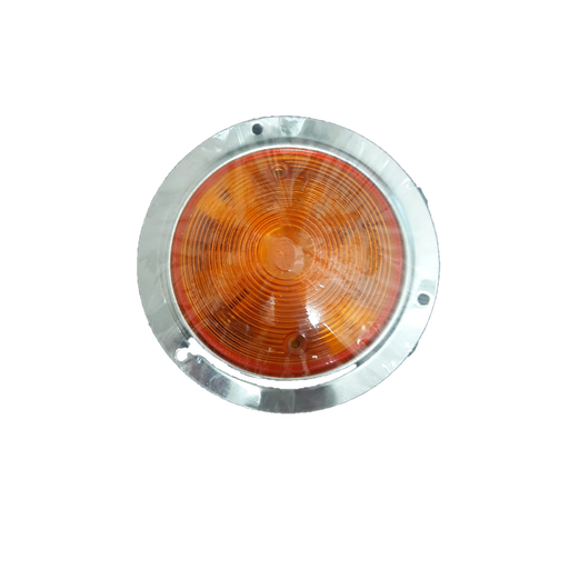 [PLAM4UN] PLAFON çMBAR REDONDO CROM BAJA/ESTROBO P/FOCO 12V 1 PZA