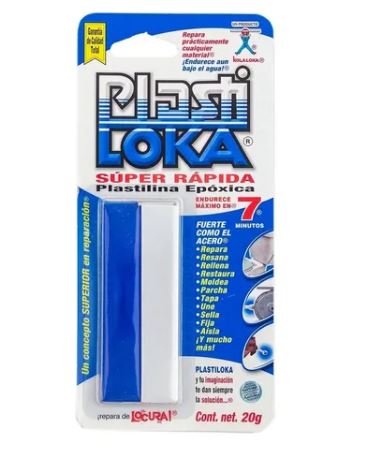 [14PEGAME003SM] PLASTILOKA (PLASTILINA EPOXICA) 20 G 1 PZA