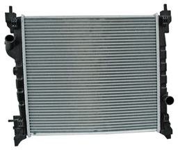 [36176] RADIADOR CHEVROLET SPARK CLASICO 11-17/ BEAT 18-20 STD L4 1.2L 15 1/4X 17 3/4 ALUM SOLDADO