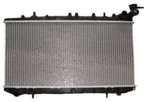 [21410-F4200] RADIADOR NISSAN TSURU III 91-17/ TSUBAME 93-04/ SENTRA 93-00 STD L4 1.6L/ 2.0L 12 2/3X 25 1/2 ALUM SOLDADO ORIGINAL