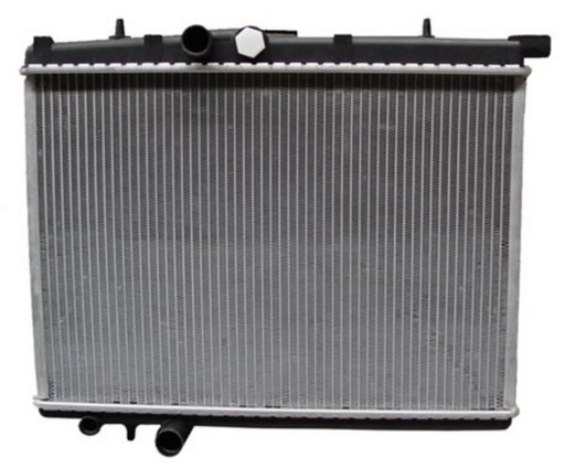 [9525NRF] RADIADOR PEUGEOT 206 00-09 STD L4 1.4L/ 1.6L 1R 14 4/9X 21 4/9 ALUM SOLDADO CN SISSOKO 