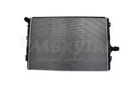 [36223 AU M] RADIADOR VOLKSWAGEN BORA 04-10 P/AIRE STD 1.9 L DIESEL 5 CIL (128501) *A