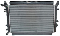 [VOBO06RATU] RADIADOR VOLKSWAGEN BORA TURBO/ PASSAT FOUR MOTION/ GOLF R32 06-10/ SEAT ALTEA 08-14/ AUDI A4 06-08 AUT L4 1.8L/ 1.9L 15 2/3X 24 1/2 ALUM SOLDADO