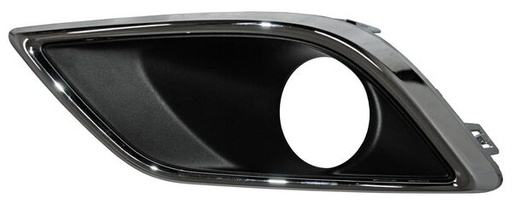 [CHAV18REPFL] REJILLA (PARRILLA) CHEVROLET AVEO DE 2018 AL 2020 LINEA NVA P/FARO AUX C/MOLD CROM IZQ