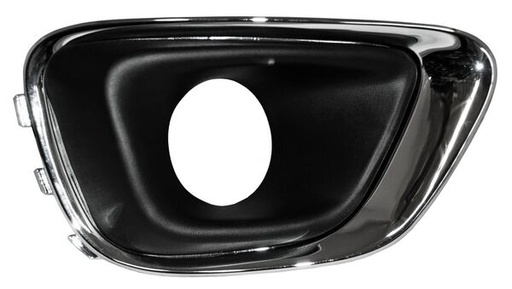 [JECO12PAPFAR] REJILLA (PARRILLA) DEFENSA JEEP COMPASS DE 2012 AL 2017 CROM P/FARO AUX DER TW