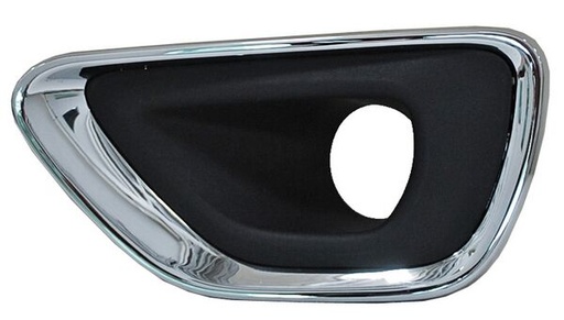 [JEGRC14REJDFCL] REJILLA (PARRILLA) DEFENSA JEEP GRAND CHEROKEE DE 2014 AL 2016 P/FARO AUX CROM/NEG IZQ (136085) TW