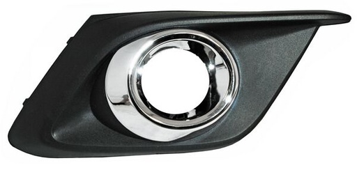 [MAMA314REJPCR] REJILLA (PARRILLA) DEFENSA MAZDA 3 14-16 C/MOLD CROM P/FARO AUX DER TW