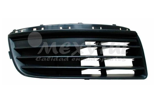 [VOBOR05REDR] REJILLA (PARRILLA) DEFENSA VOLKSWAGEN BORA DE 2006 AL 2010 S/FARO AUX DER (11838) TW