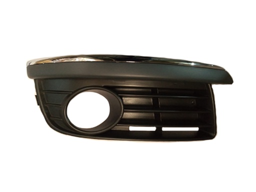 [VOBOR05REDHGCRPFR] REJILLA (PARRILLA) DEFENSA VOLKSWAGEN BORA DE 2005 AL 2010 C/MOLD F/CROM P/FARO AUX DER (7102)