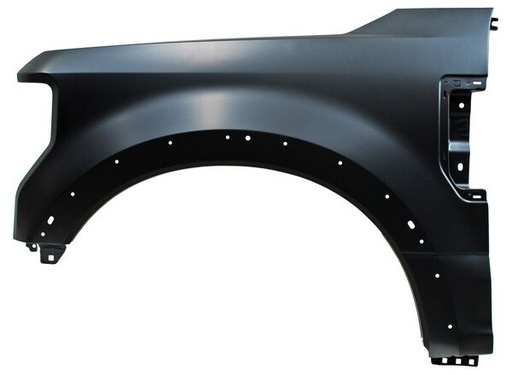 [SAFO-SD17-ALCHPM2] SALPICADERA FORD SUPER DUTY F250/350 2017 AL 2019 ALUM C/HOYO P/MOLD IZQ