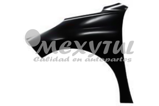 [PE20708SALCCL] SALPICADERA PEUGEOT 207 DE 2008 AL 2011 IZQCC (9166)