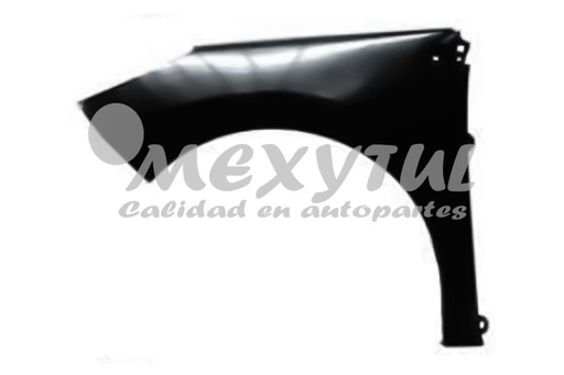[SAPE-3009-PL2] SALPICADERA PEUGEOT 308 2009 AL 2011 PLAST IZQ