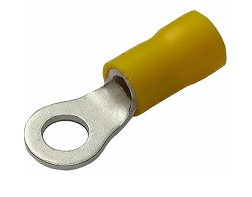 [TEROJAIAMR6Y] TERMINAL OJILLO 1/4 C/AISLANTE P/CABLE 12-10 6 PZAS COD. 039017F5 (113389)